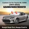 Econour Windshield Sun Shade Compatible for Rivian R1S R1T 2022-2025 2026 | Sun Visor for Front Windshield & Window Sun Shade Cover, UV Heat Blocker & Protector, Car Accessories(For Toyota 86 / GR86 (2017–2023))