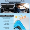 Econour Windshield Sun Shade Compatible for Rivian R1S R1T 2022-2025 2026 | Sun Visor for Front Windshield & Window Sun Shade Cover, UV Heat Blocker & Protector, Car Accessories(for Lincoln Navigator 2018–2025)