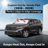 Econour Windshield Sun Shade Compatible for Rivian R1S R1T 2022-2025 2026 | Sun Visor for Front Windshield & Window Sun Shade Cover, UV Heat Blocker & Protector, Car Accessories(For Honda Pilot (2016-2025))