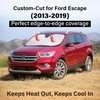 Econour Windshield Sun Shade Compatible for Rivian R1S R1T 2022-2025 2026 | Sun Visor for Front Windshield & Window Sun Shade Cover, UV Heat Blocker & Protector, Car Accessories(for ford Escape 2013–2017 2018 2019)