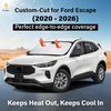 Econour Windshield Sunshade Compatible for Ford Escape 2020-2024 2025 2026 | Sun Visor for Front Windshield & Window Sun Shade Cover, UV Heat Blocker & Protector, Car Accessories