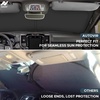 Windshield Sunshade V Cut | Car Shade Front Windshield | Windshield Protector for Maximum UV Rays and Sun Heat Protection | Car Accessories for Interior Protection | Large (64″ x 34″)