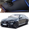 Autovir Truck Windshield Sun Shade Foldable – 280T Sun Visor Front Shield(Small)