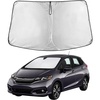 Autovir Windshield Sun Shade, 2017-2026 Tesla Model 3 & Y, 280T Visor Shade(2007-2024)