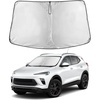 Autovir Windshield Sun Shade, 2017-2026 Tesla Model 3 & Y, 280T Visor Shade(Encore Gx 2020-2026)