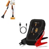 EcoNour 27″ Aluminum Snow Brush with Ice Scrapers for Car Windshield CS30 Car Battery Jump Starter- 4000A