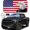 EcoNour American Bald Eagle Truck Sun Shades for Windshield | Premium 240T Polyester Truck Accessories | Includes Storage Pouch | UV Protection | Keeps Your Vehicle Cool | XX-Large (69″ x 35″)