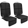 EcoNour Car Seat Protector 2 Pack, 600D Waterproof Fabric | Thick Padding, Non-Slip Backing, Seat Cover Mat for Baby Car Seat & Pets, Guards Against Spills, Stains & Scratches(2-Pack)