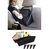 EcoNour Gap Filler & Car Pocket Organizer (2 Pack) + Car Trash Bag | Car Console Pocket Organizer | Hanging Car Trash Bag