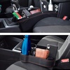 EcoNour Gift Bundles | Car Seat Organizer Front Seat Gap Filler (2 Pack) + Car Seat Gap Filler with Cup Holder (2 Pack) | Car Seat Pockets | Travel Accessories