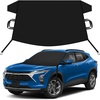 EcoNour Snow Cover for Toyota Tacoma | Heavy-Duty Windshield Cover for Ice and Snow Protection | 600D Oxford Winter Car Cover with S-Hook Straps(Fit for Chevrolet Trax)