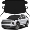 EcoNour Snow Cover for Toyota Tacoma | Heavy-Duty Windshield Cover for Ice and Snow Protection | 600D Oxford Winter Car Cover with S-Hook Straps(Fit for Chevrolet Traverse)