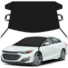 EcoNour Snow Cover for Toyota Tacoma | Heavy-Duty Windshield Cover for Ice and Snow Protection | 600D Oxford Winter Car Cover with S-Hook Straps(Fit for Chevrolet Malibu)