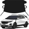 EcoNour Snow Cover for Toyota Tacoma | Heavy-Duty Windshield Cover for Ice and Snow Protection | 600D Oxford Winter Car Cover with S-Hook Straps(Fit for Chevrolet Equinox)