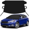 EcoNour Snow Cover for Toyota Tacoma | Heavy-Duty Windshield Cover for Ice and Snow Protection | 600D Oxford Winter Car Cover with S-Hook Straps(Fit for Ford Focus)