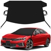 EcoNour Snow Cover for Toyota Tacoma | Heavy-Duty Windshield Cover for Ice and Snow Protection | 600D Oxford Winter Car Cover with S-Hook Straps(Fit for Kia K5)