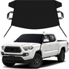 EcoNour Snow Cover for Toyota Tacoma | Heavy-Duty Windshield Cover for Ice and Snow Protection | 600D Oxford Winter Car Cover with S-Hook Straps(Fit for Toyota Tacoma)