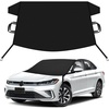 EcoNour Snow Cover for Toyota Tacoma | Heavy-Duty Windshield Cover for Ice and Snow Protection | 600D Oxford Winter Car Cover with S-Hook Straps(Fit for Volkswagen Jetta)