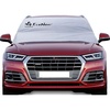 EcoNour Windshield Cover for Ice and Snow with Storage Pouch | Exterior Thermal Windshield Cover for Snow & Sun Protection | 210T Polyester Vehicle Windshield Snow Covers (67 inches x 39 inches)