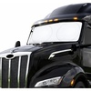 EcoNour Windshield Sun Shade Fit for 2013-2024 2025 2026 Peterbilt 579 Sun Shade, Front Window Sun Visor, UV Protection, Heat Blocker, Foldable Car Accessories(Fit for Peterbilt 579 2013–2026)
