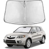 EcoNour Windshield Sunshade Compatible for Acura RDX 2007-2010 2011 2012 | Sun Visor for Front Windshield & Window Sun Shade Cover, UV Heat Blocker & Protector, Car Accessories