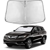 EcoNour Windshield Sunshade Compatible for Acura RDX 2013-2016 2017 2018 | Sun Visor for Front Windshield & Window Sun Shade Cover, UV Heat Blocker & Protector, Car Accessories