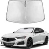 EcoNour Windshield Sunshade Compatible for Acura TLX 2021-2024 2025 2026 | Sun Visor for Front Windshield & Window Sun Shade Cover, UV Heat Blocker & Protector, Car Accessories