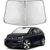 EcoNour Windshield Sunshade Compatible for BMW I3 2014-2020 2021 2022 | Sun Visor for Front Windshield & Window Sun Shade Cover, UV Heat Blocker & Protector, Car Accessories