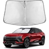EcoNour Windshield Sunshade Compatible for Chevrolet Blazer EV 2024-2026 | Sun Visor for Front Windshield & Window Sun Shade Cover, UV Heat Blocker & Protector, Car Accessories