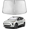EcoNour Windshield Sunshade Compatible for Chevrolet BoltEUV 2022 2023 2024 | Sun Visor for Front Windshield & Window Sun Shade Cover, UV Heat Blocker & Protector, Car Accessories