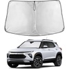 EcoNour Windshield Sunshade Compatible for Chevrolet Trailblazer 2021-2026 | Sun Visor for Front Windshield & Window Sun Shade Cover, UV Heat Blocker & Protector, Car Accessories