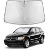 EcoNour Windshield Sunshade Compatible for Dodge Caliber 2007-2011 2012 | Sun Visor for Front Windshield & Window Sun Shade Cover, UV Heat Blocker & Protector, Car Accessories