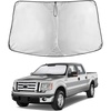 EcoNour Windshield Sunshade Compatible for Ford F150 2009-2012 2013 2014 | Sun Visor for Front Windshield & Window Sun Shade Cover, UV Heat Blocker & Protector, Car Accessories