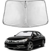 EcoNour Windshield Sunshade Compatible for Honda Accord 2013-2015 2016 2017 | Sun Visor for Front Windshield & Window Sun Shade Cover, UV Heat Blocker & Protector, Car Accessories