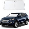 EcoNour Windshield Sunshade Compatible for Hyundai Tucson 2016-2020 2021 | Sun Visor for Front Windshield & Window Sun Shade Cover, UV Heat Blocker & Protector, Car Accessories