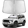 EcoNour Windshield Sunshade Compatible for Lexus GX550 2024 2025 | Sun Visor for Front Windshield & Window Sun Shade Cover, UV Heat Blocker & Protector, Car Accessories