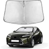 EcoNour Windshield Sunshade Compatible for Lexus UX 2019-2024 2025 2026 | Sun Visor for Front Windshield & Window Sun Shade Cover, UV Heat Blocker & Protector, Car Accessories