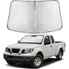 EcoNour Windshield Sunshade Compatible for Nissan Frontier 2006-2020 2021 | Sun Visor for Front Windshield & Window Sun Shade Cover, UV Heat Blocker & Protector, Car Accessories