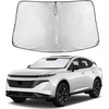 EcoNour Windshield Sunshade Compatible for Nissan Murano 2025 2026 (SV | Sun Visor for Front Windshield & Window Sun Shade Cover, UV Heat Blocker & Protector, Car Accessories