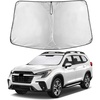 EcoNour Windshield Sunshade Compatible for Subaru Ascent 2019-2025 2026 | Sun Visor for Front Windshield & Window Sun Shade Cover, UV Heat Blocker & Protector, Car Accessories