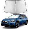 EcoNour Windshield Sunshade Compatible for Subaru Crosstrek 2018-2025 2026 | Sun Visor for Front Windshield & Window Sun Shade Cover, UV Heat Blocker & Protector, Car Accessories