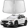 EcoNour Windshield Sunshade Compatible for Subaru Crosstrek 2024 2025 2026 | Sun Visor for Front Windshield & Window Sun Shade Cover, UV Heat Blocker & Protector, Car Accessories