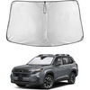 EcoNour Windshield Sunshade Compatible for Subaru Forester 2025 2026 | Sun Visor for Front Windshield & Window Sun Shade Cover, UV Heat Blocker & Protector, Car Accessories