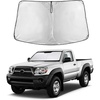 EcoNour Windshield Sunshade Compatible for Toyota Tacoma 2005-2014 2015 | SR, SR5, TRD (Sport, Off-Road, Limited, TRD Pro) Sun Visor for Front Window Sun Shade Cover, UV Protector, Car Accessories