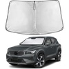 EcoNour Windshield Sunshade Compatible for Volvo XC40 2019-2024 2025 2026 | Sun Visor for Front Windshield & Window Sun Shade Cover, UV Heat Blocker & Protector, Car Accessories