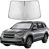 EcoNour Windshield Sunshade for Honda CRV 2023-2024 2025 2026 | Sun Visor for Front Windshield & Window Sun Shade Cover, UV Heat Blocker & Protector, Car Accessories