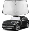 EcoNour Windshield Sunshade for Land Rover Range Rover Velar 2017-2025 2026 | Sun Visor for Front Windshield & Window Sun Shade Cover, UV Heat Blocker & Protector, Car Accessories
