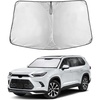 EcoNour Windshield Sunshade for Lexus TX/Toyota Grand Highlander 2024-2026 | XLE, MAX, Limited, Platinum, Sun Visor for Front Window Sun Shade Cover, Blocker&Protector, Car Accessories