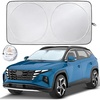 Econour Car Front Windshield Sun Shade, Foldable Window Shade for SUVs