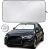 Econour Car Sun Shade for Windshield, Foldable Front Window Cover